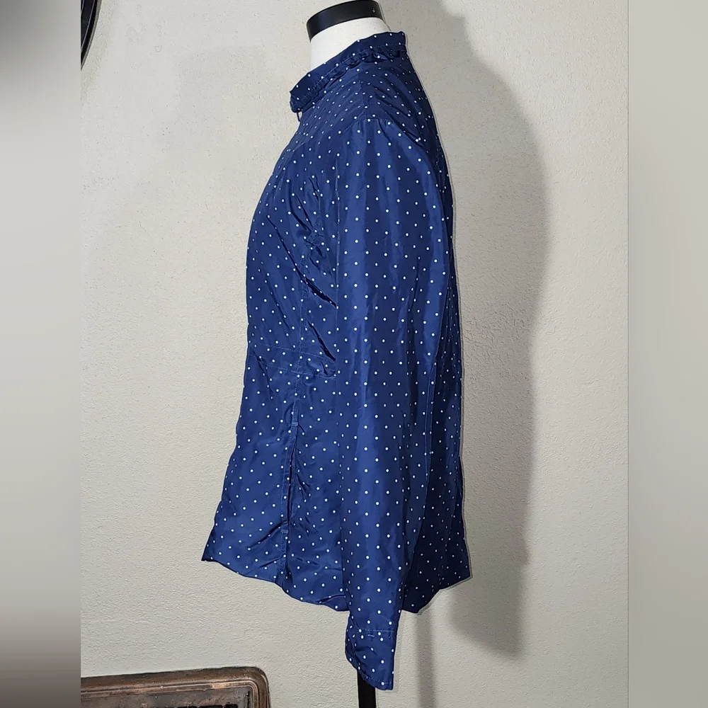 i5 Apparel Jacket Polka dot Blue Size M